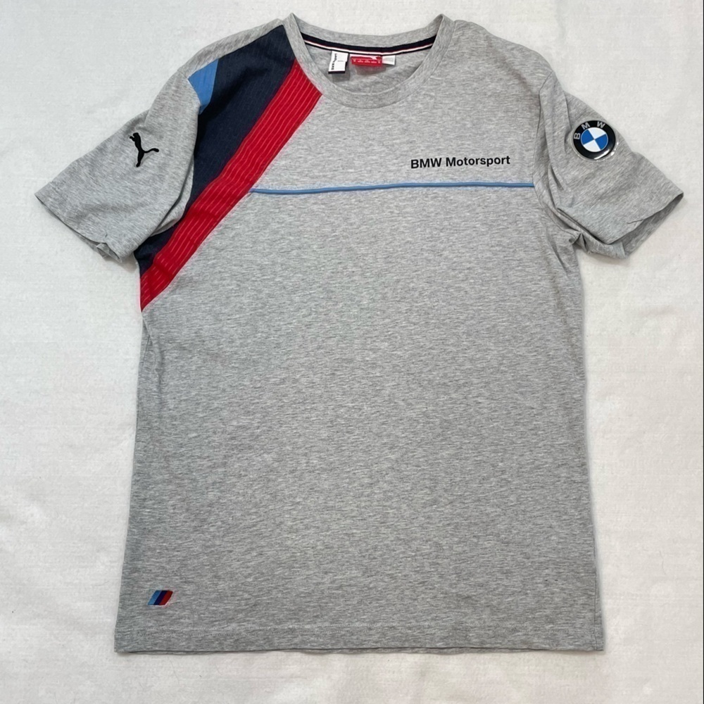 Puma Sport Lifestyle BMW Motorsport 100% cotton short sleeve shirt medium‌‌‌‌‌